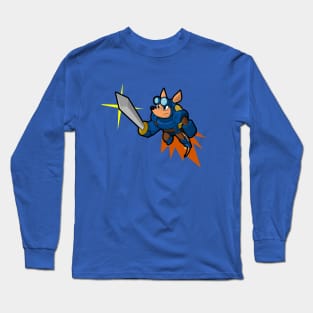 It's a rocket, it's a knight, it's... Long Sleeve T-Shirt